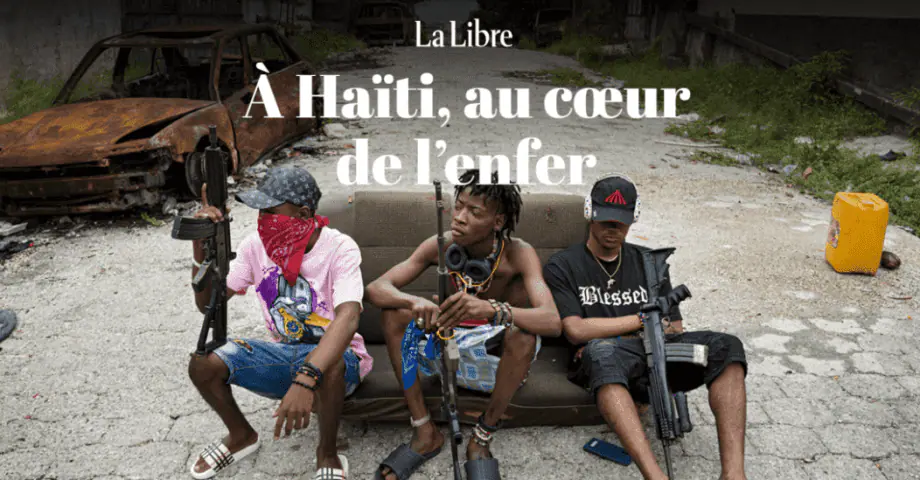 La libre : enfer Haïti